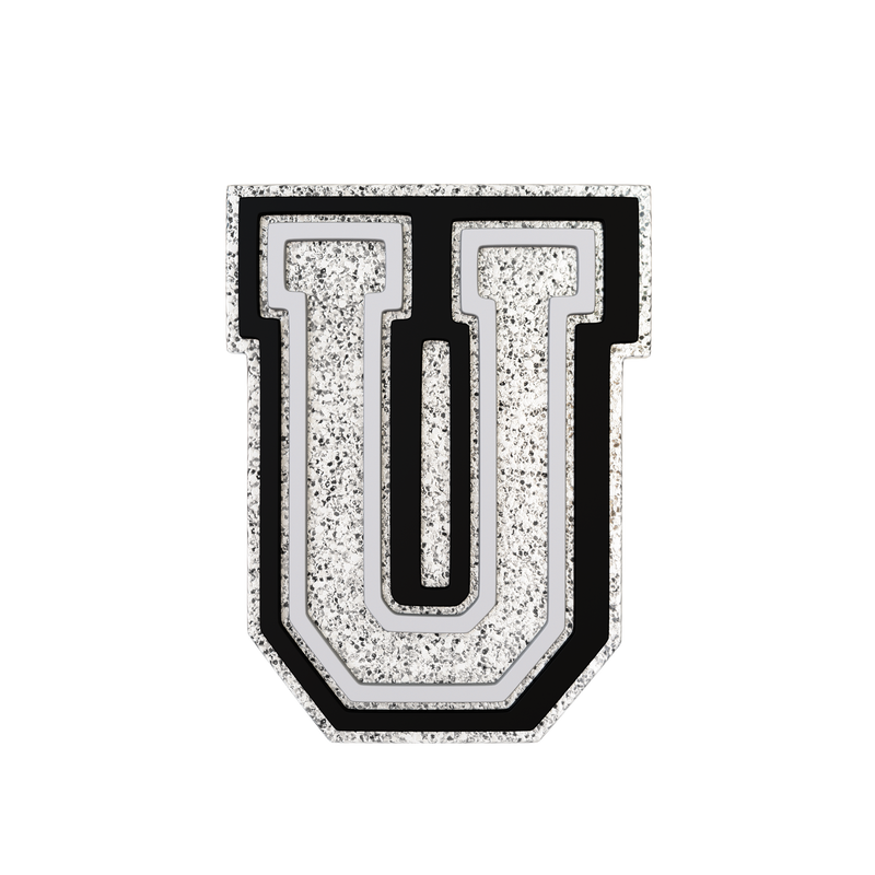 Budz Silver Letter U