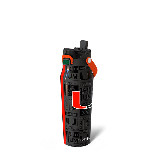 Bottle 24oz Miami Hurricanes Legacy