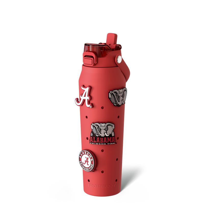 Bottle 32oz Alabama Crimson Tide Skin + Budz Bundle