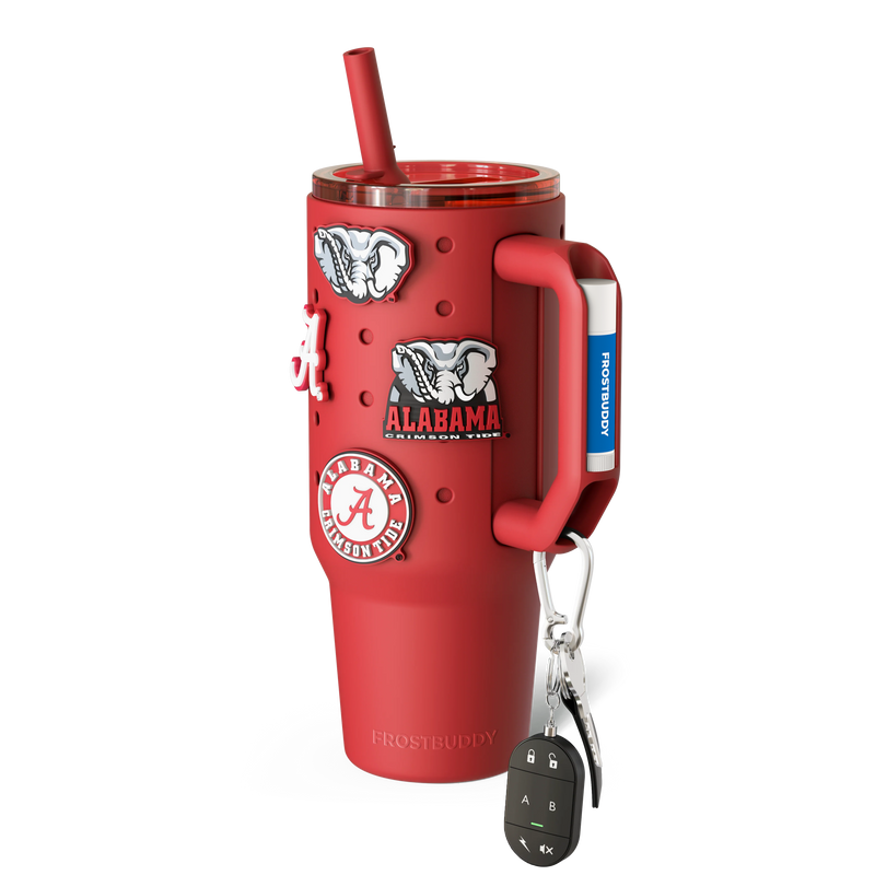 Thicc 40oz Alabama Crimson Tide Skin + Budz Bundle