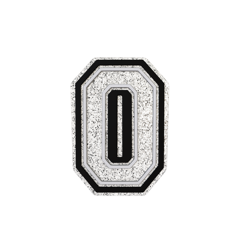 Budz Silver Letter O