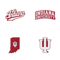 Budz Indiana Hoosiers 4-Pack Bundle