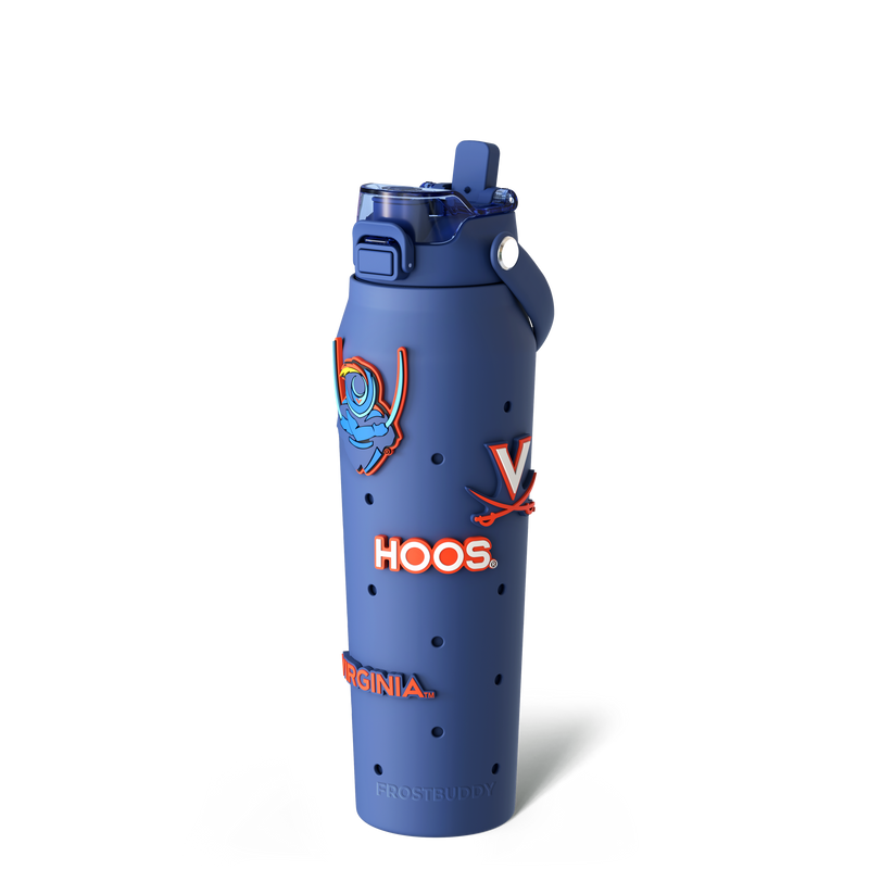 Bottle 32oz Virginia Cavaliers Skin + Budz Bundle