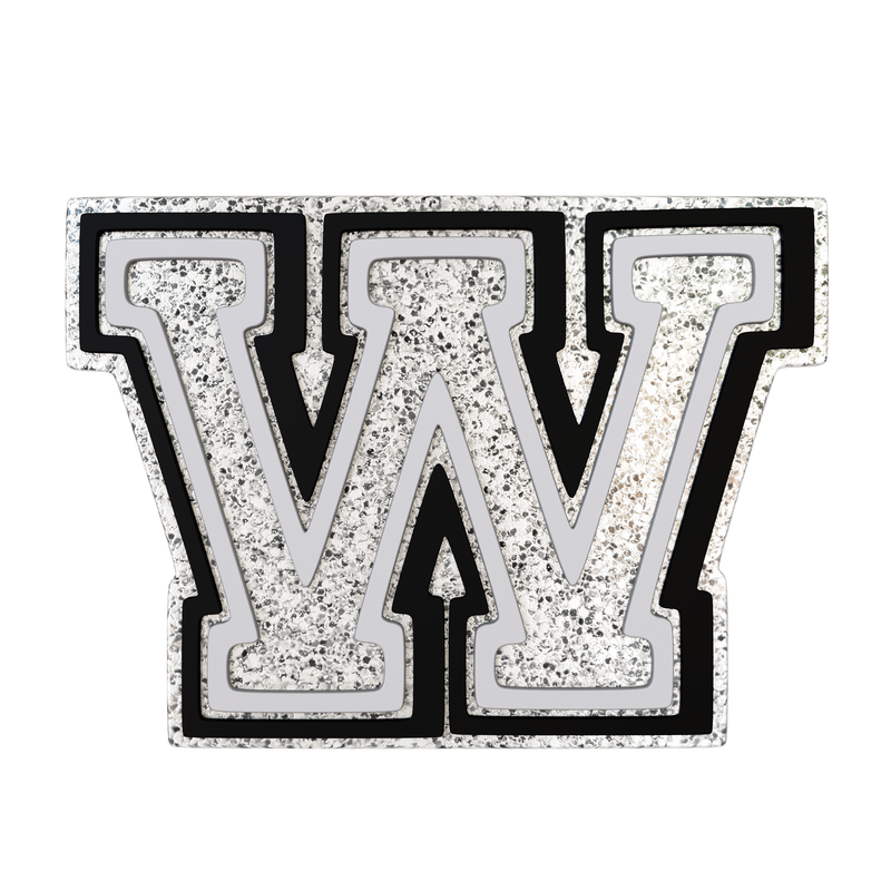 Budz Silver Letter W
