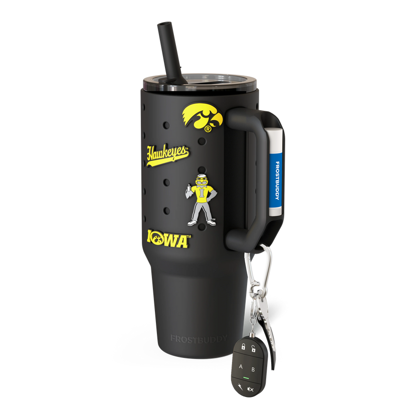 Thicc 40oz Iowa Hawkeyes Skin + Budz Bundle