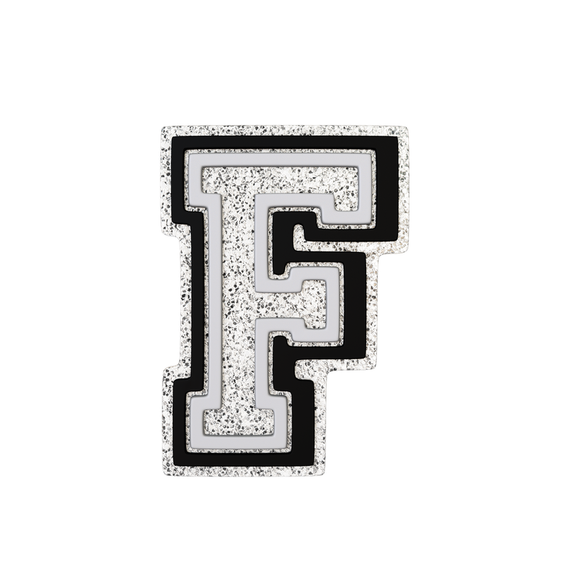 Budz Silver Letter F