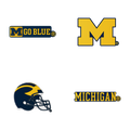 Budz Michigan Wolverines 4-Pack Bundle