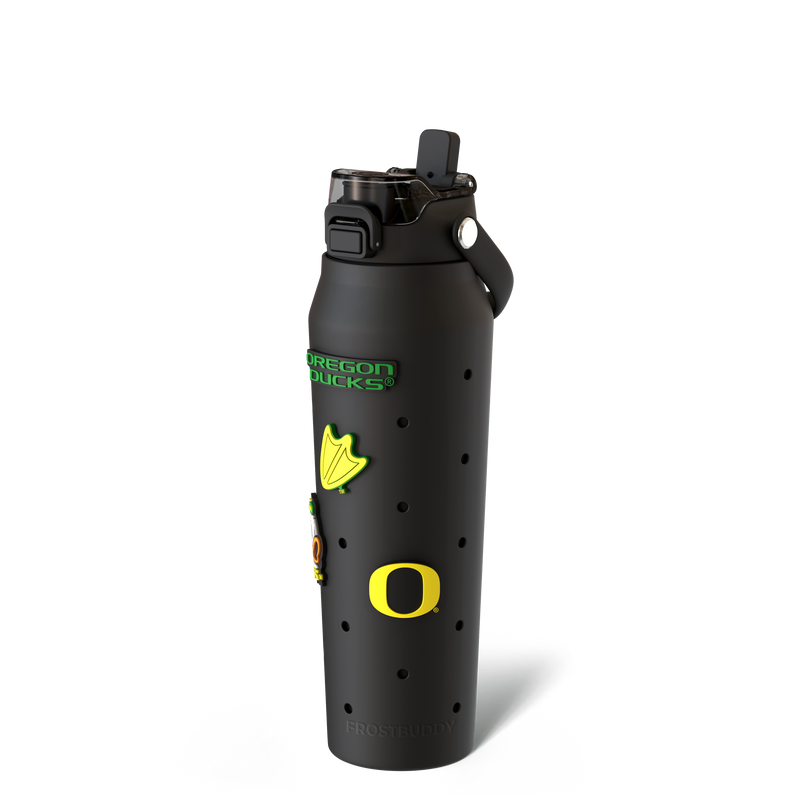 Bottle 32oz Oregon Ducks Skin + Budz Bundle
