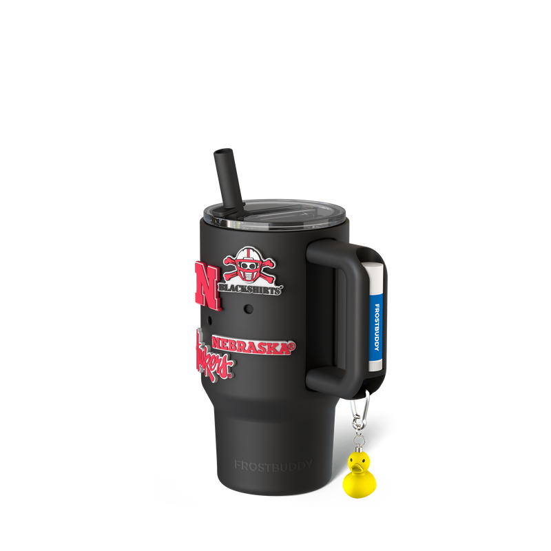 Thicc 16oz Nebraska Cornhuskers Skin + Budz Bundle