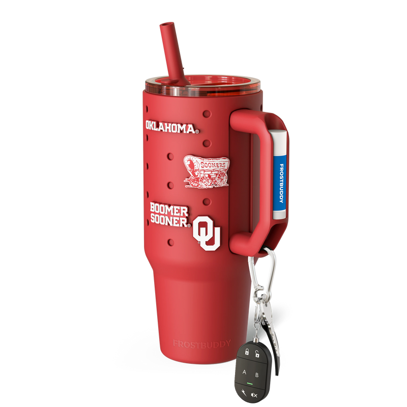 Thicc 40oz Oklahoma Sooners Skin + Budz Bundle