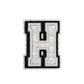Budz Silver Letter H