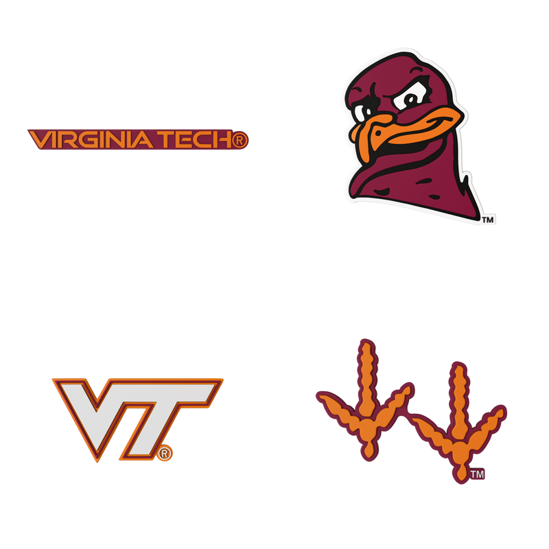 Budz Virginia Tech Hokies 4-Pack Bundle