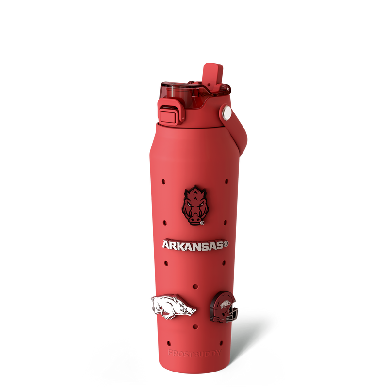 Bottle 32oz Arkansas Razorbacks Skin + Budz Bundle