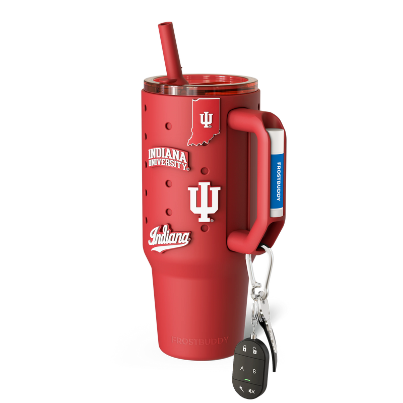Thicc 40oz Indiana Hoosiers Skin + Budz Bundle
