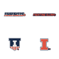 Budz Illinois Fighting Illini 4-Pack Bundle
