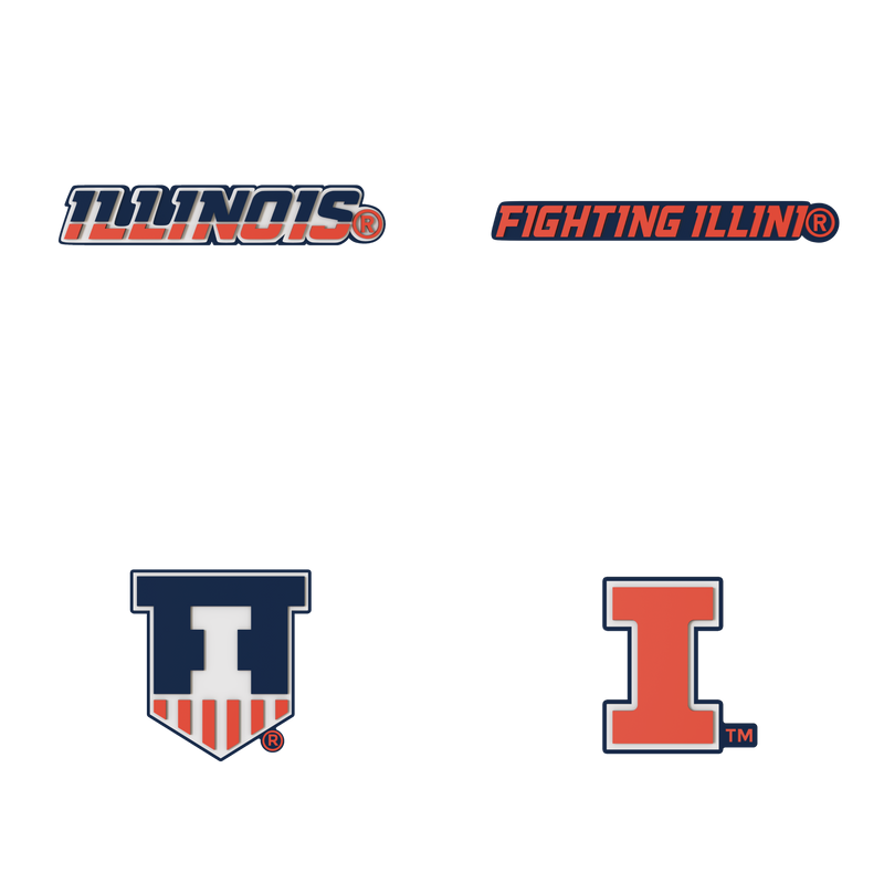 Budz Illinois Fighting Illini 4-Pack Bundle