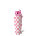 Bottle 24oz Pink Checkered