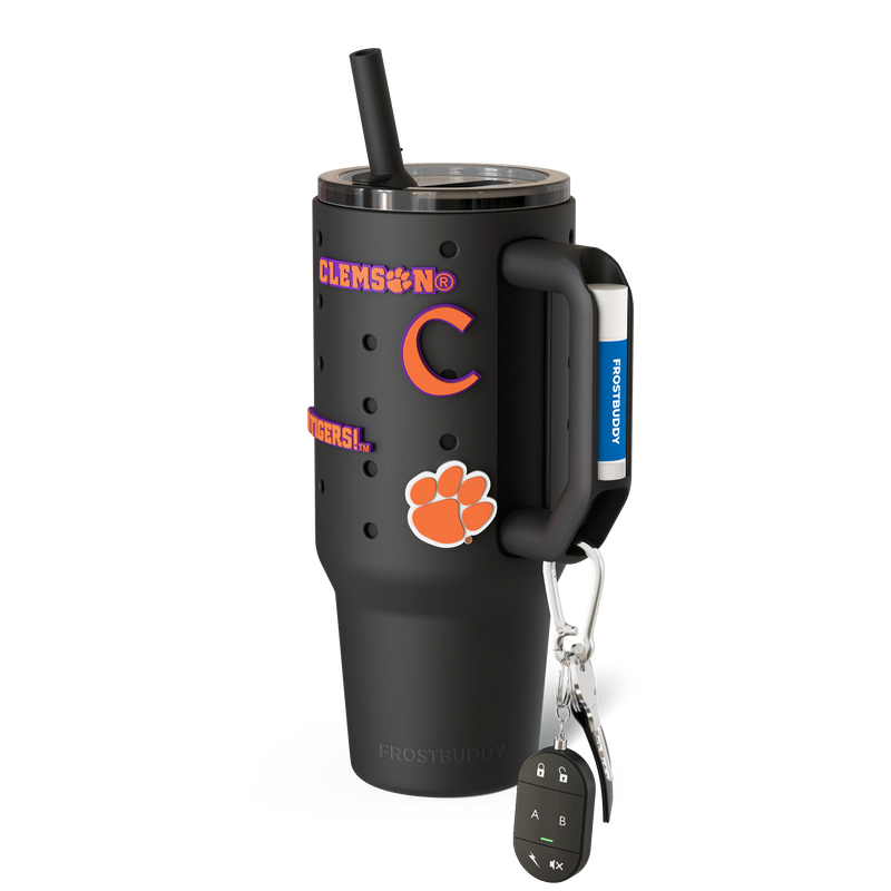 Thicc 40oz Clemson Tigers Skin + Budz Bundle