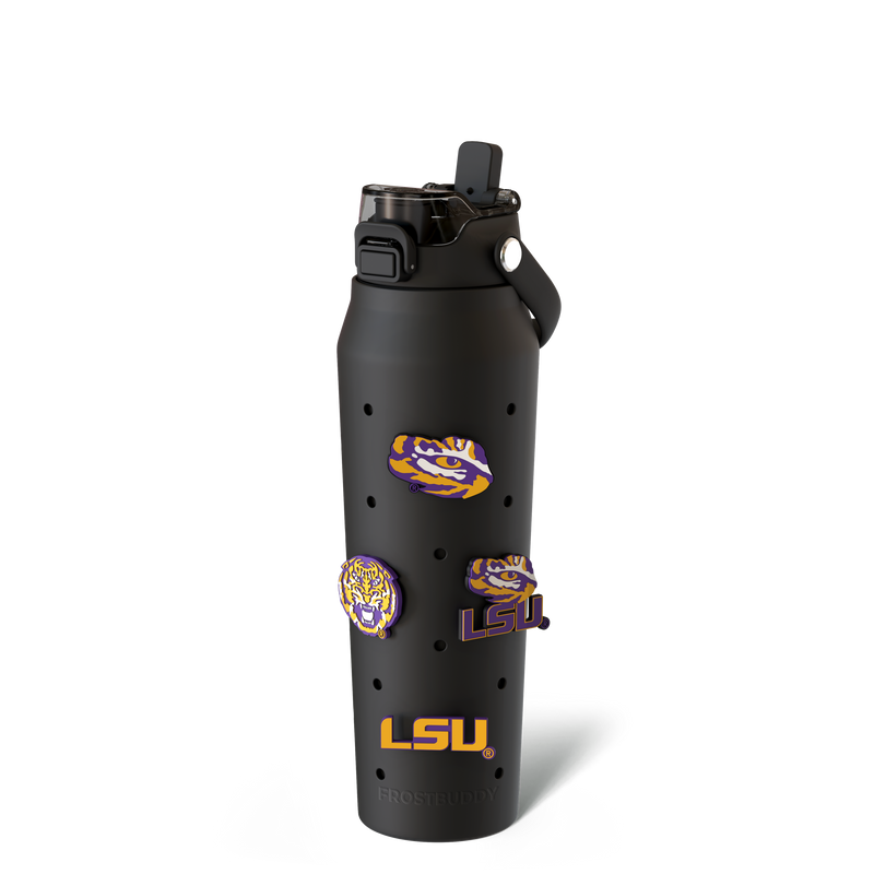Bottle 32oz LSU Tigers Skin + Budz Bundle