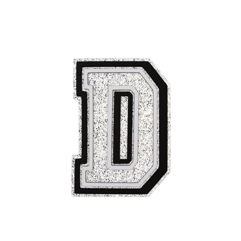 Budz Silver Letter D