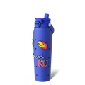 Bottle 32oz Kansas Jayhawks Skin + Budz Bundle
