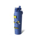 Bottle 32oz Michigan Wolverines Skin + Budz Bundle