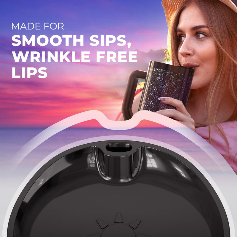 Thicc 50oz Black Lace
