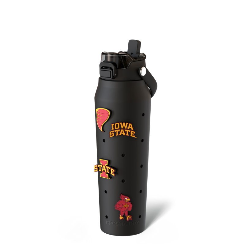 Bottle 32oz Iowa State Cyclones Skin + Budz Bundle